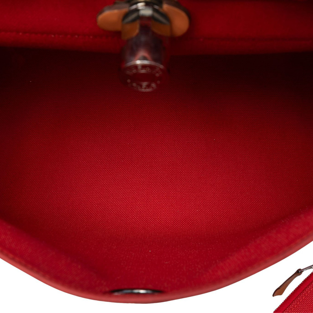Pre-Loved Hermes Toile Herbag Zip 31 - Picture 4 of 8